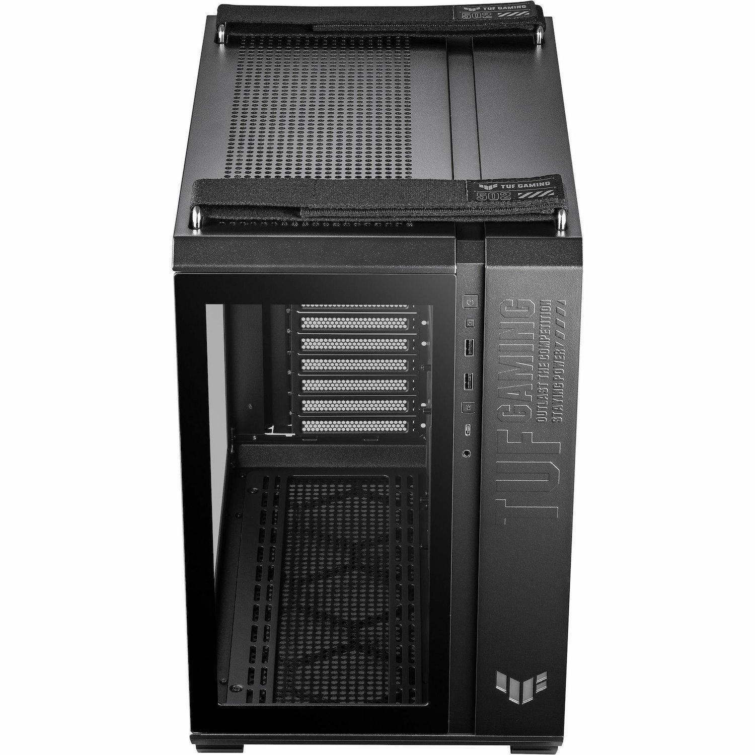 TUF GT502 Gaming Computer Case - ATX Motherboard Supported - Mid-tower - Tempered Glass - Black