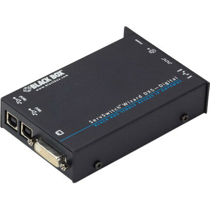 Black Box ServSwitch Wizard IP DXS, Single-Server IP Gateway, DVI