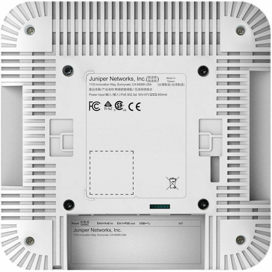 Mist AP43 Dual Band IEEE 802.11 a/b/g/n/ac/ax 3.50 Gbit/s Wireless Access Point - Indoor