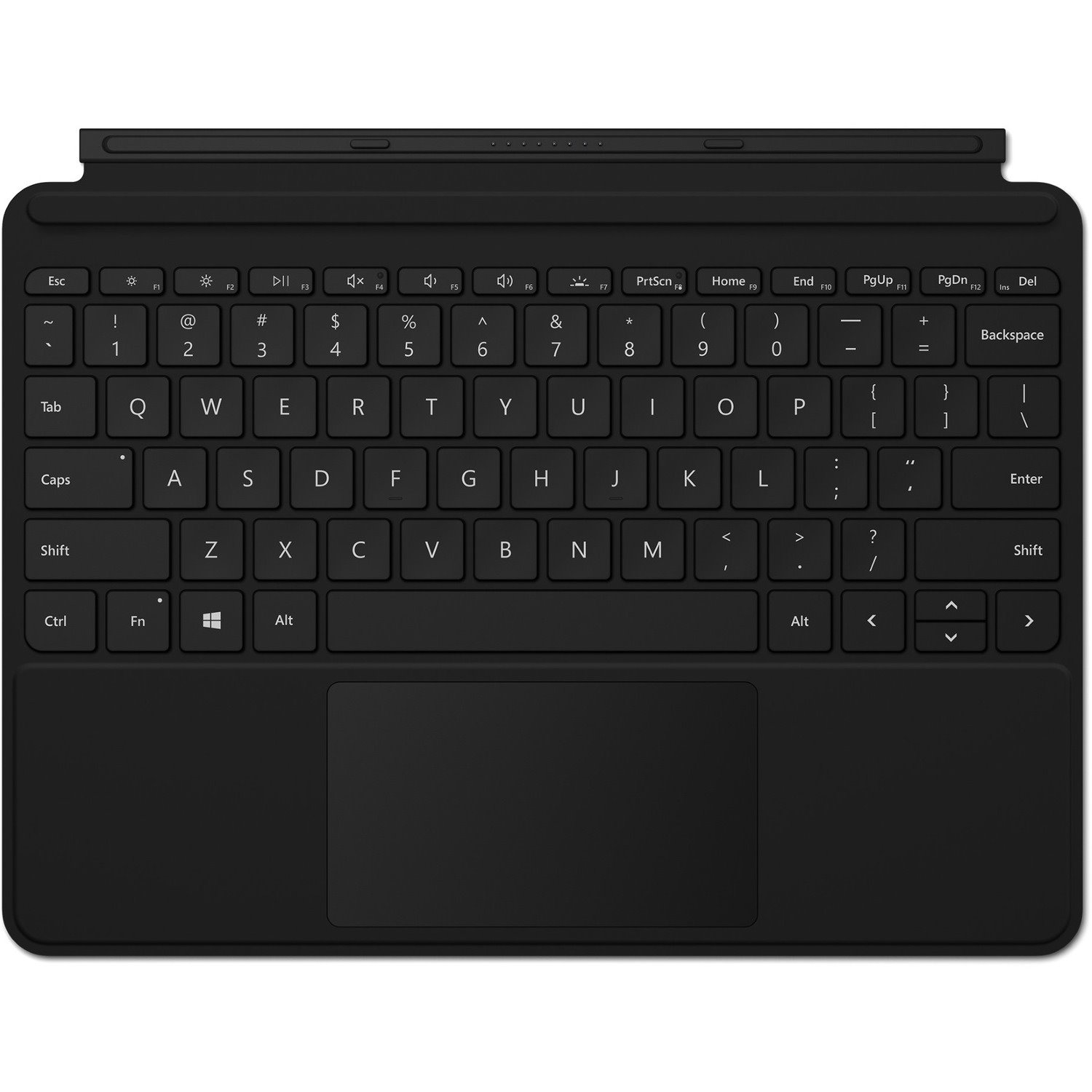 Microsoft Type Cover Tastatur/Cover Microsoft Surface Go 2, Surface Go Tablet - Schwarz
