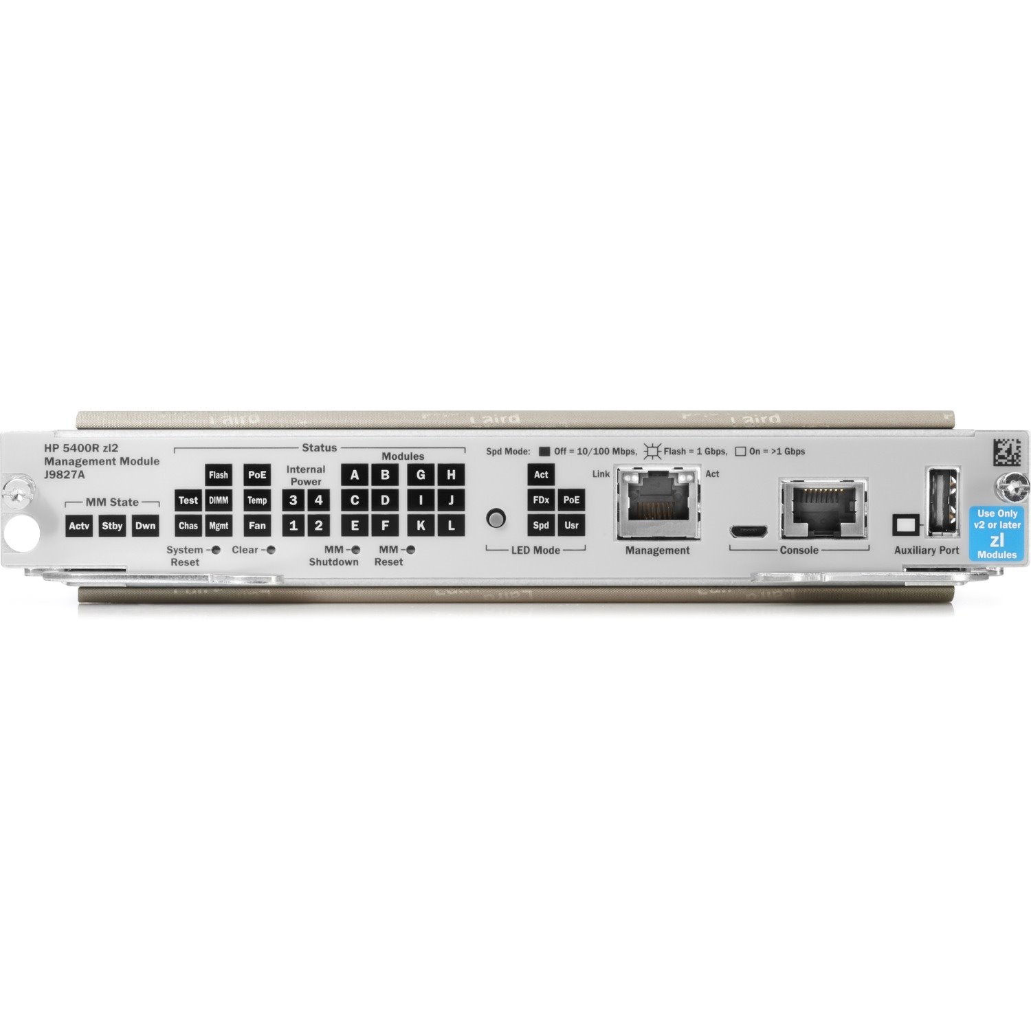 HPE 5400R zl2 Management Module