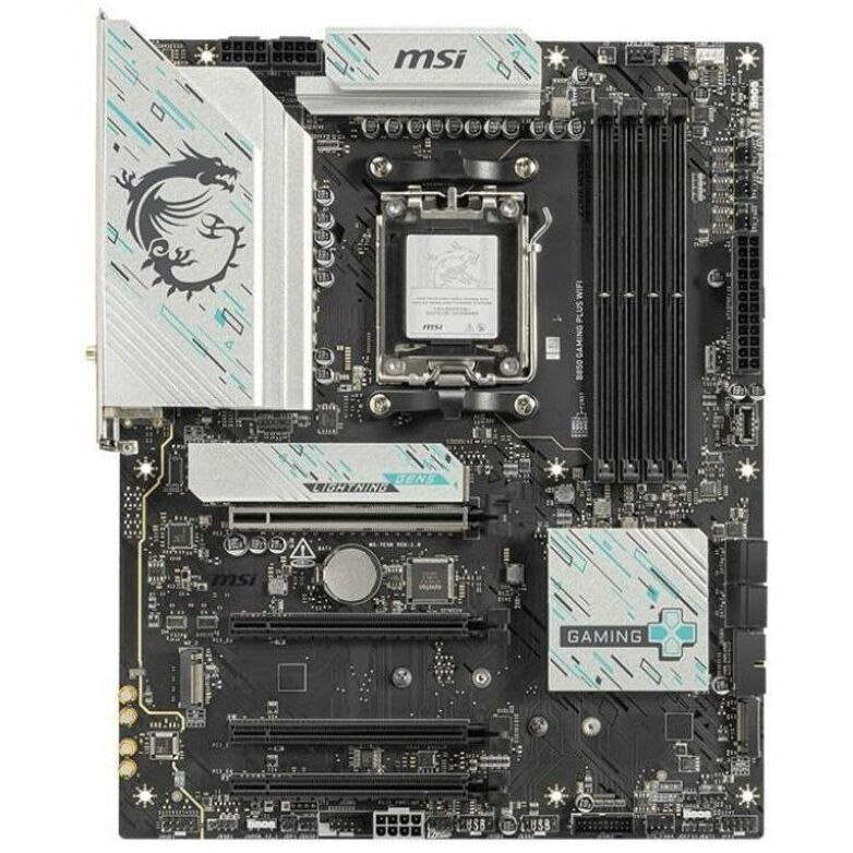 MSI B850 GAMING PLUS WIFI Gaming Desktop Motherboard - AMD B850 Chipset - Socket AM5 - ATX