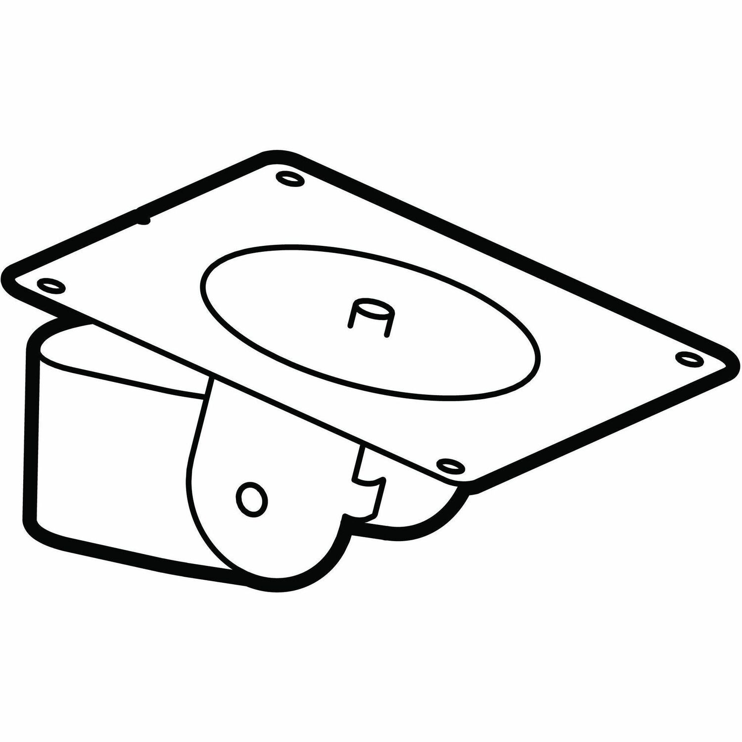 Ergotron Accessory, LX Pro Display End, Pac