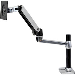 Ergotron Mounting Arm for Flat Panel Display - Black