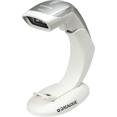 Datalogic Heron HD3430 Handheld Barcode Scanner Kit - Cable Connectivity - White - USB Cable Included