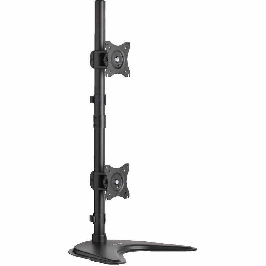 Eaton Tripp Lite Series Dual Vertical Flat-Screen Desk Stand/Clamp Mount, 15 in. to 27 in. Flat-Screen Displays