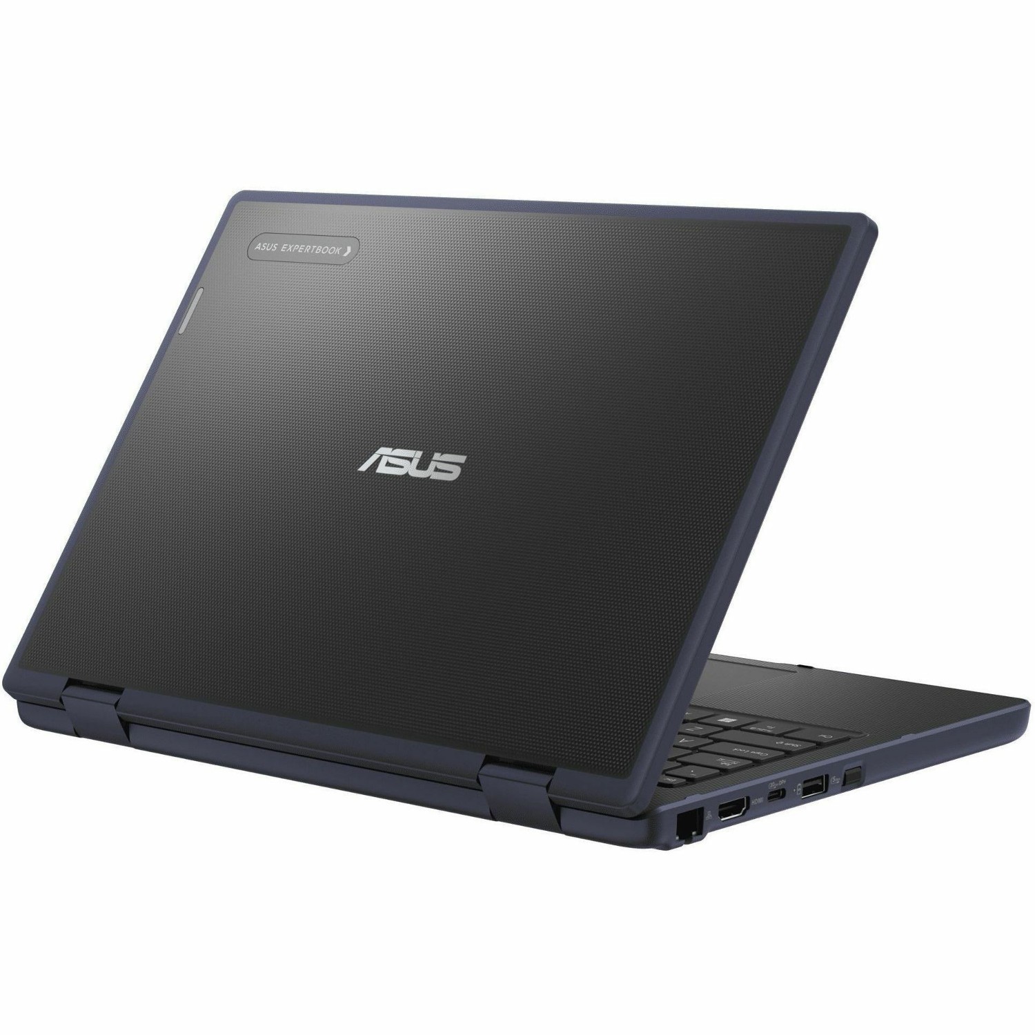 Asus BR1104F BR1104FTA-NS0068XA 11.6" Touchscreen Rugged Convertible 2 in 1 Notebook - HD - 60 Hz - Intel N-Series N150 - 8 GB - 128 GB SSD - English Keyboard - Mineral Gray