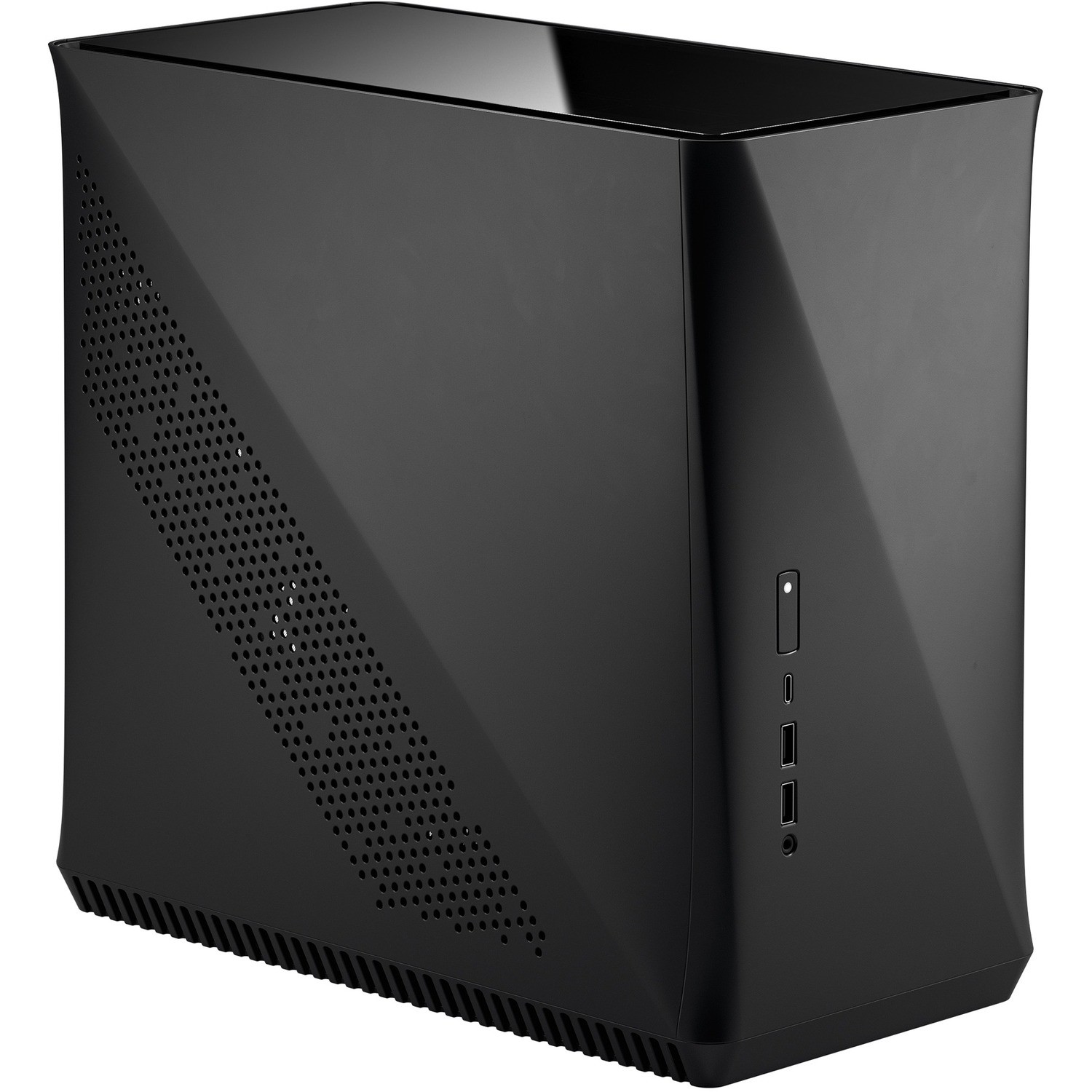 Fractal Design Era Computer Case - ITX Motherboard Supported - Mid-tower - Steel, Aluminium, Tempered Glass - Black