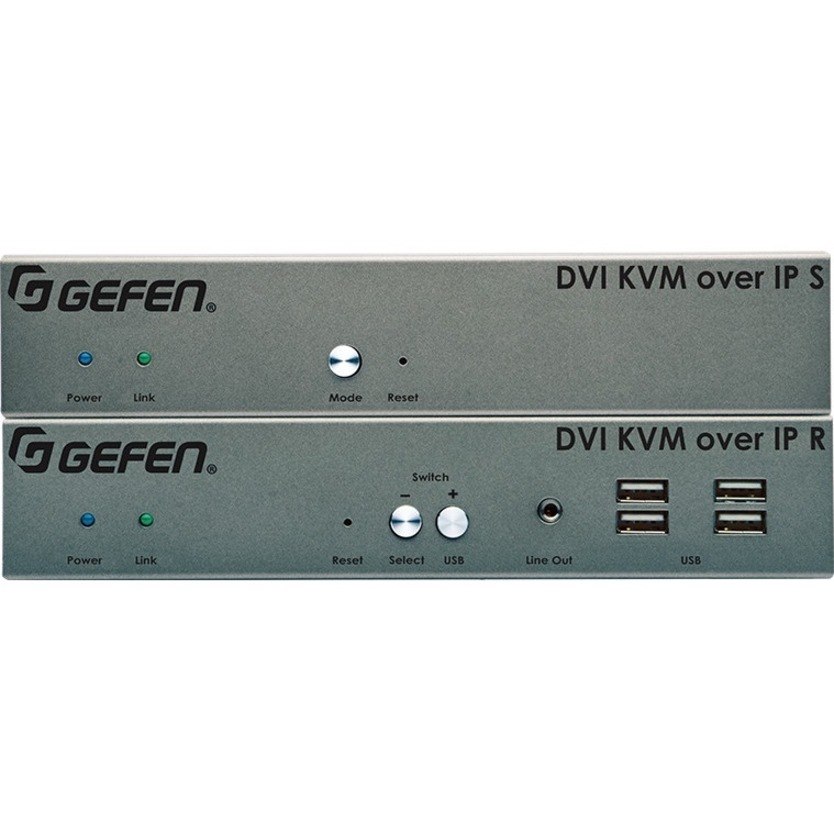 Gefen Dvi KVM-over-IP W/ Local Dvi Output Sender Unit