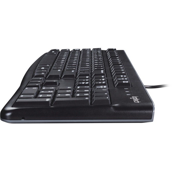 Logitech K120 Keyboard - Cable Connectivity - USB Interface