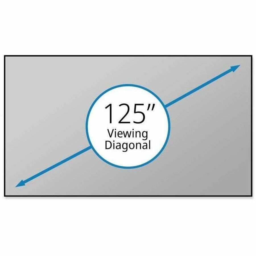 Elite Screens Aeon CineGrey 4D 125" Fixed Frame Projection Screen