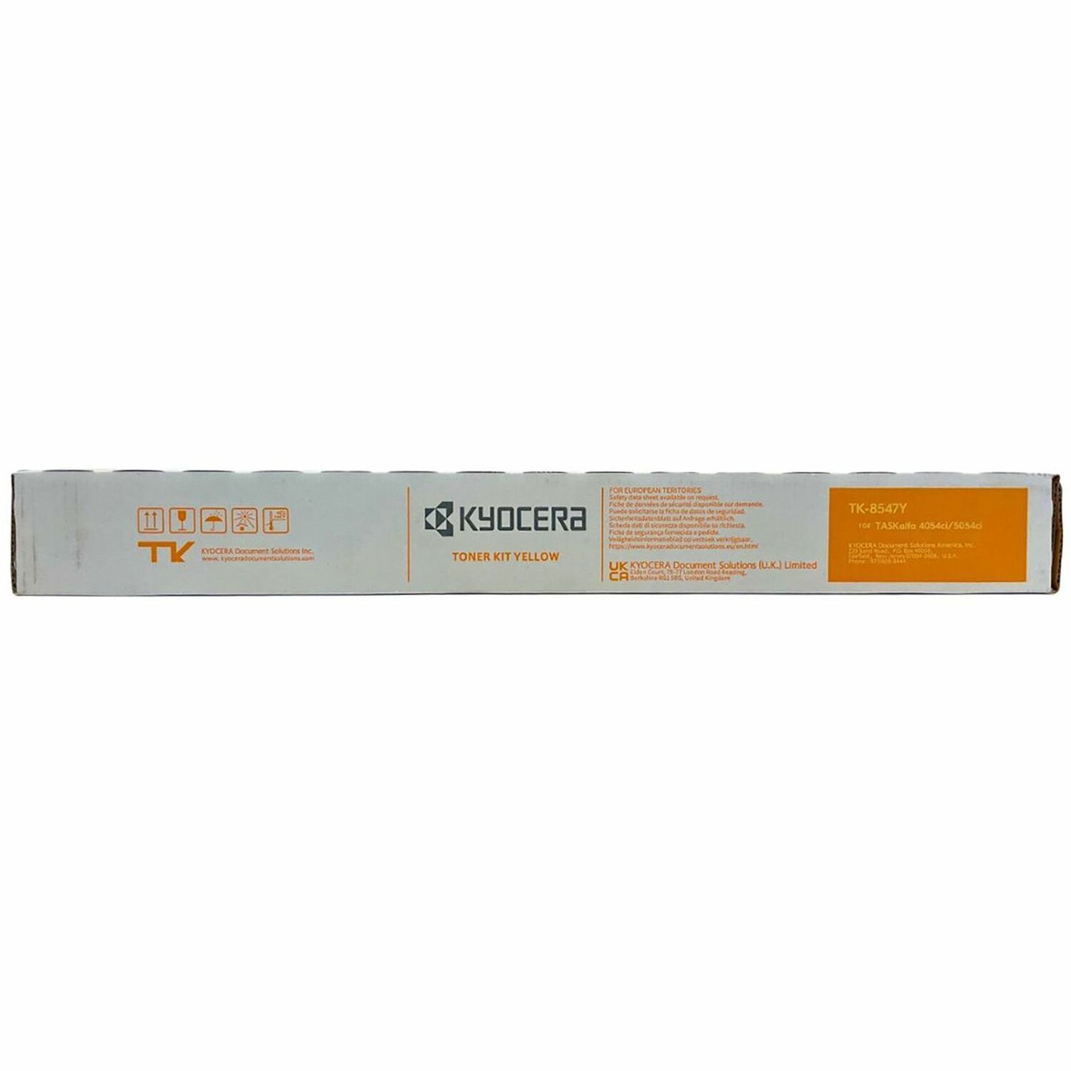 Kyocera TK-8547Y Original Laser Toner Cartridge - Yellow - 1 Each