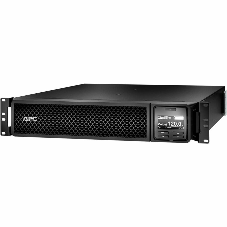 [TAA] APC Smart-UPS On-Line, 3kVA, Rackmount 2U, 120V, 8x 5-20R+1x L5-30R NEMA outlets, Network Card, Extended runtime, W/ rail kit, TAA