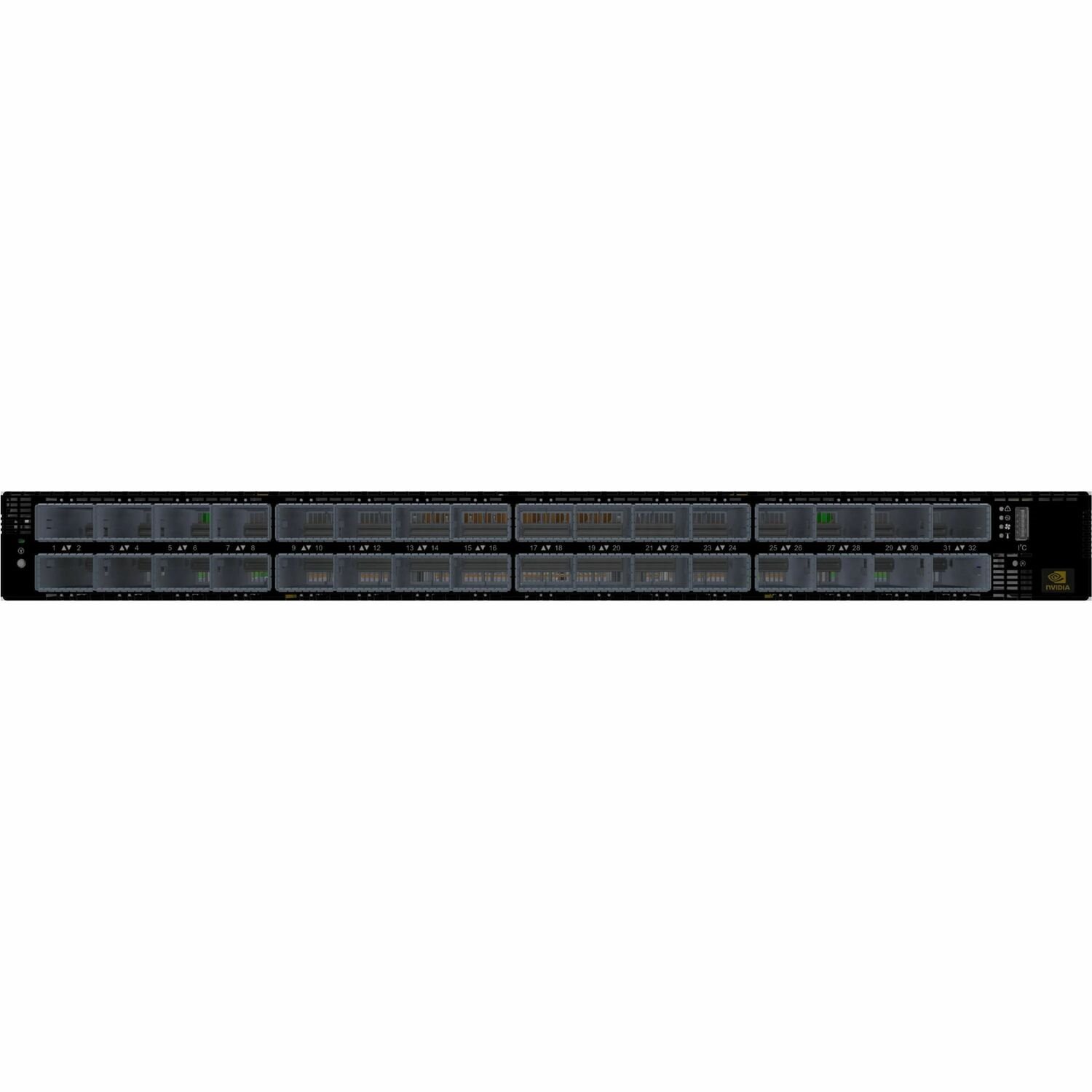 NVIDIA Quantum-2 QM9700 QM9790 64 Ports Manageable Ethernet Switch - 400 Gigabit Ethernet
