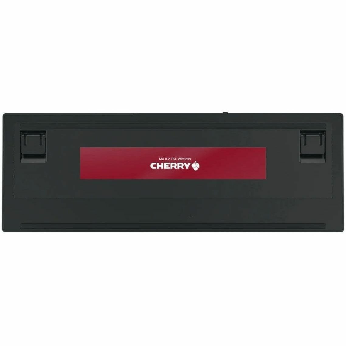 CHERRY MX 8.2 TKL Gaming Keyboard - Wired/Wireless Connectivity - USB Type A Interface - RGB LED - Nordic - Black