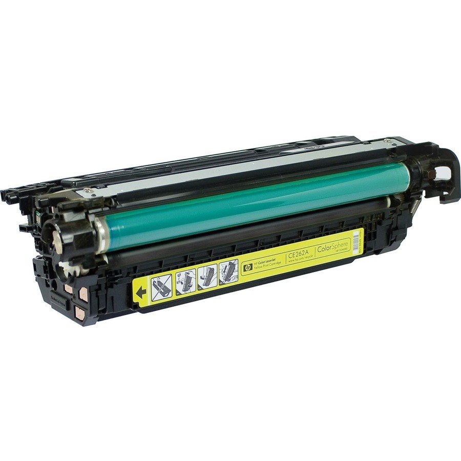 V7 V7CE262A Remanufactured Laser Toner Cartridge 648A (CE262A) - Yellow Pack