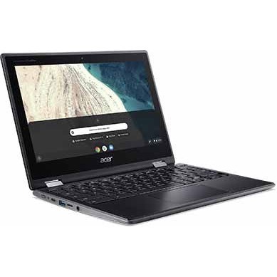 Acer Chromebook Spin 511 R752T R752T-C2YP 11.6" Touchscreen Convertible 2 in 1 Chromebook - HD - Intel Celeron N4020 - 4 GB - 32 GB Flash Memory - English (US) Keyboard