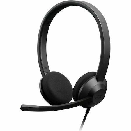 Cisco 321 Wired On-ear Mono Headset - Black