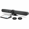Logitech Rally Bar (TAA-Compliant Version) & Logitech Tap with Cat5e & Rally Mic Pod - TAA