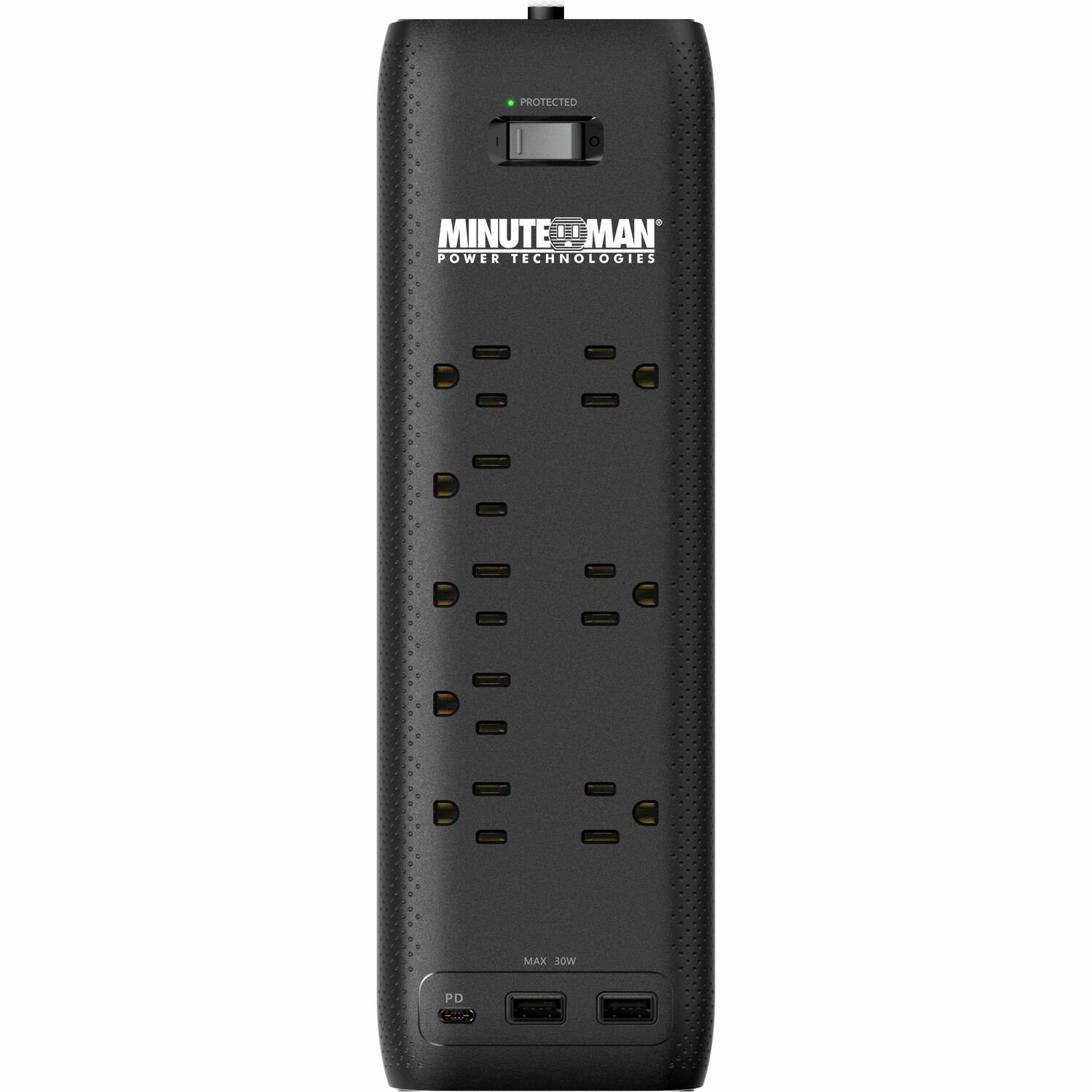 Minuteman MMS-STP8U3 8-Outlets Surge Suppressor/Protector