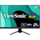 ViewSonic VX2767U-2K 27 Inch 1440p IPS Monitor with 65W USB C, HDR10 Content Support, Ultra-Thin Bezels, Eye Care, HDMI, and DP input