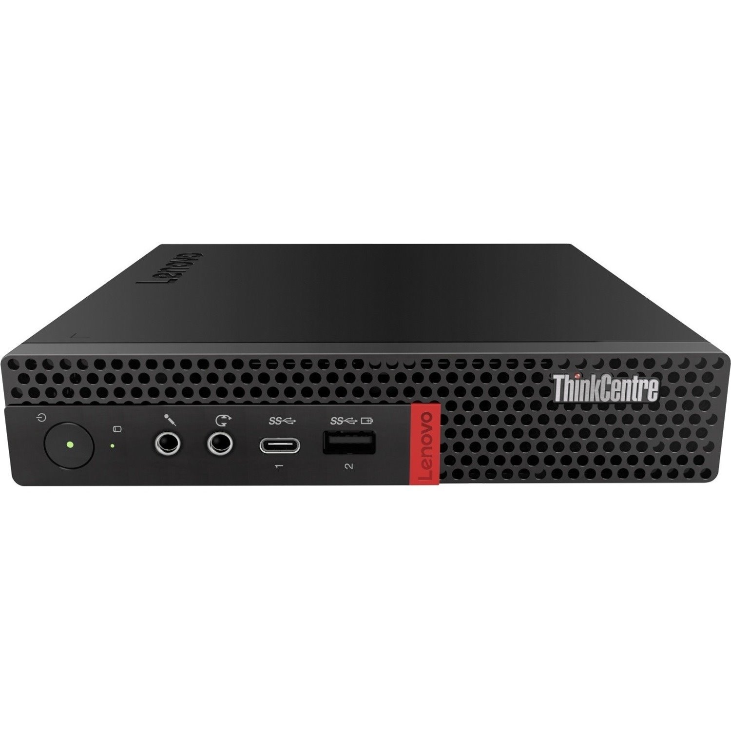 Lenovo ThinkCentre M720q 10T700BTGE Desktop Computer - Intel Core i5 9th Gen i5-9400T - 8 GB - 256 GB SSD - Tiny - Black