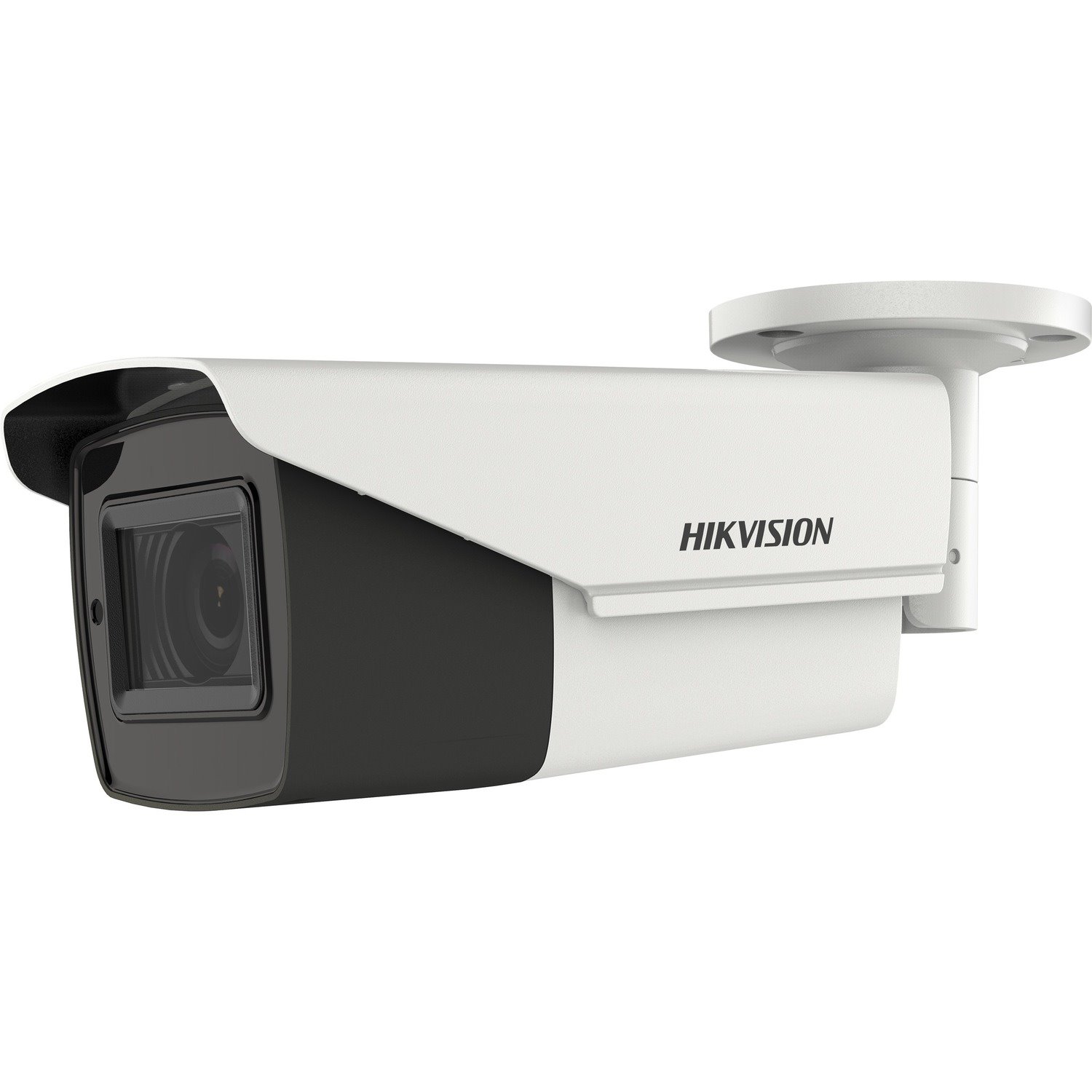 Hikvision Turbo HD DS-2CE16H0T-AIT3ZF 5 Megapixel Outdoor Surveillance Camera - Color, Monochrome - Bullet - White - TAA Compliant