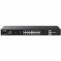 Tenda 18GE+2SFP Ethernet Switch With 16-Port PoE