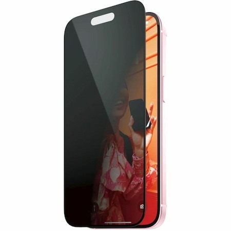 PanzerGlass Privacy Screen Protector for iPhone 15 - Clear
