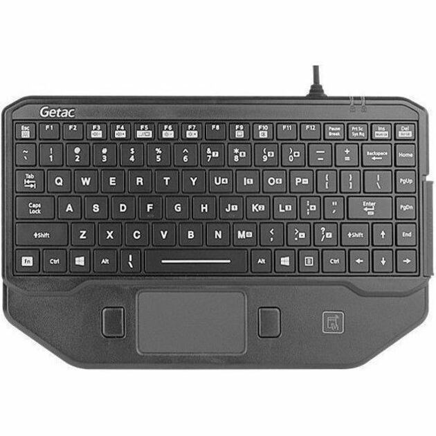 Getac Rugged Keyboard - Cable Connectivity - USB 2.0 Interface - LED - French