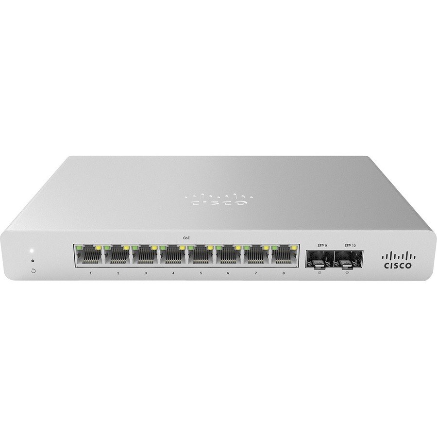 Meraki MS120 MS120-8LP 8 Ports Manageable Ethernet Switch - Gigabit Ethernet