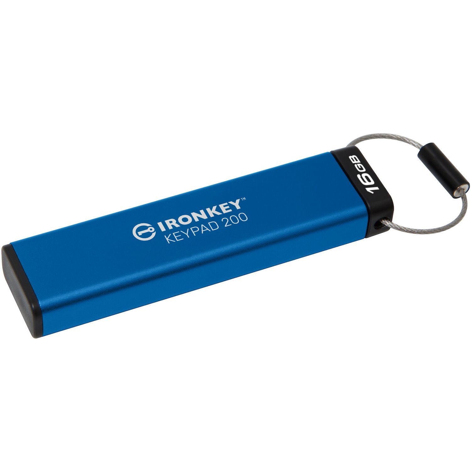 Kingston Keypad 200 IKKP200 16 GB USB 3.2 (Gen 1) Type A Flash Drive - XTS-AES