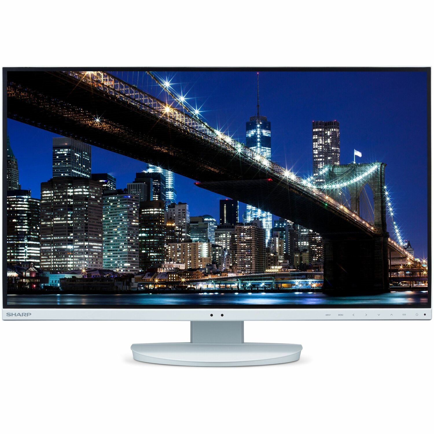 Sharp NEC Display MultiSync EA272U 27" Class 4K UHD LED Monitor - 16:9 - White