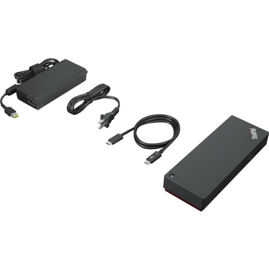 Lenovo USB Type C Docking Station for Monitor, Notebook - 100 W