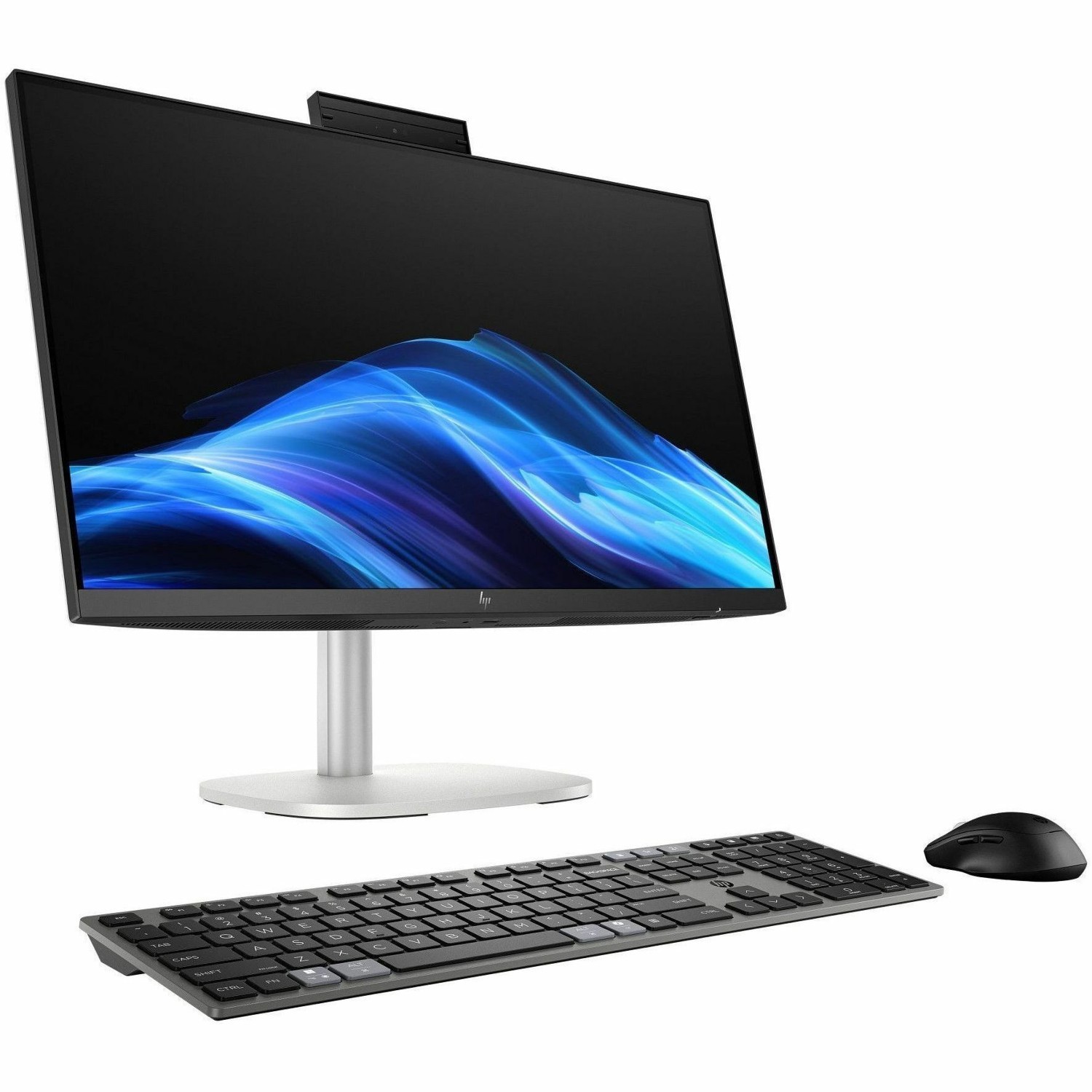 HP EliteStudio 8 AiO G1i All-in-One Computer - Intel Core Ultra 5 Series 2 235 - vPro Technology - 16 GB - 512 GB PCI Express NVMe 5.0 SSD - 60.5 cm (23.8") Full HD Touchscreen - Desktop - Pike Silver