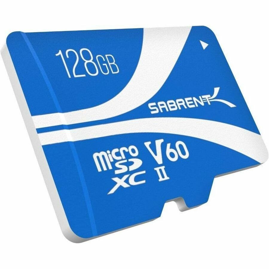 Sabrent Rocket 128 GB Class 10/UHS-II (U3) V60 microSDXC