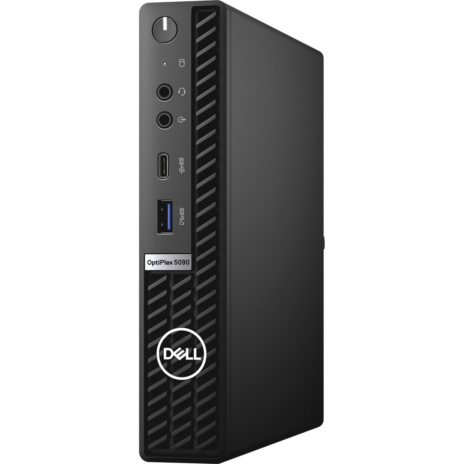 Dell OptiPlex 5000 5090 Desktop Computer - Intel Core i5 10th Gen i5-10500T - 8 GB - 256 GB SSD - Micro PC - Black