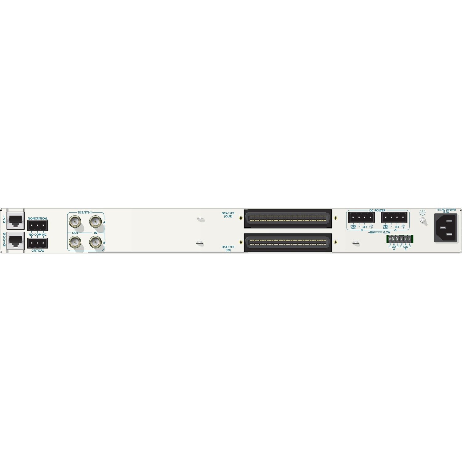 Adtran MX2800 Multiplexer Chassis