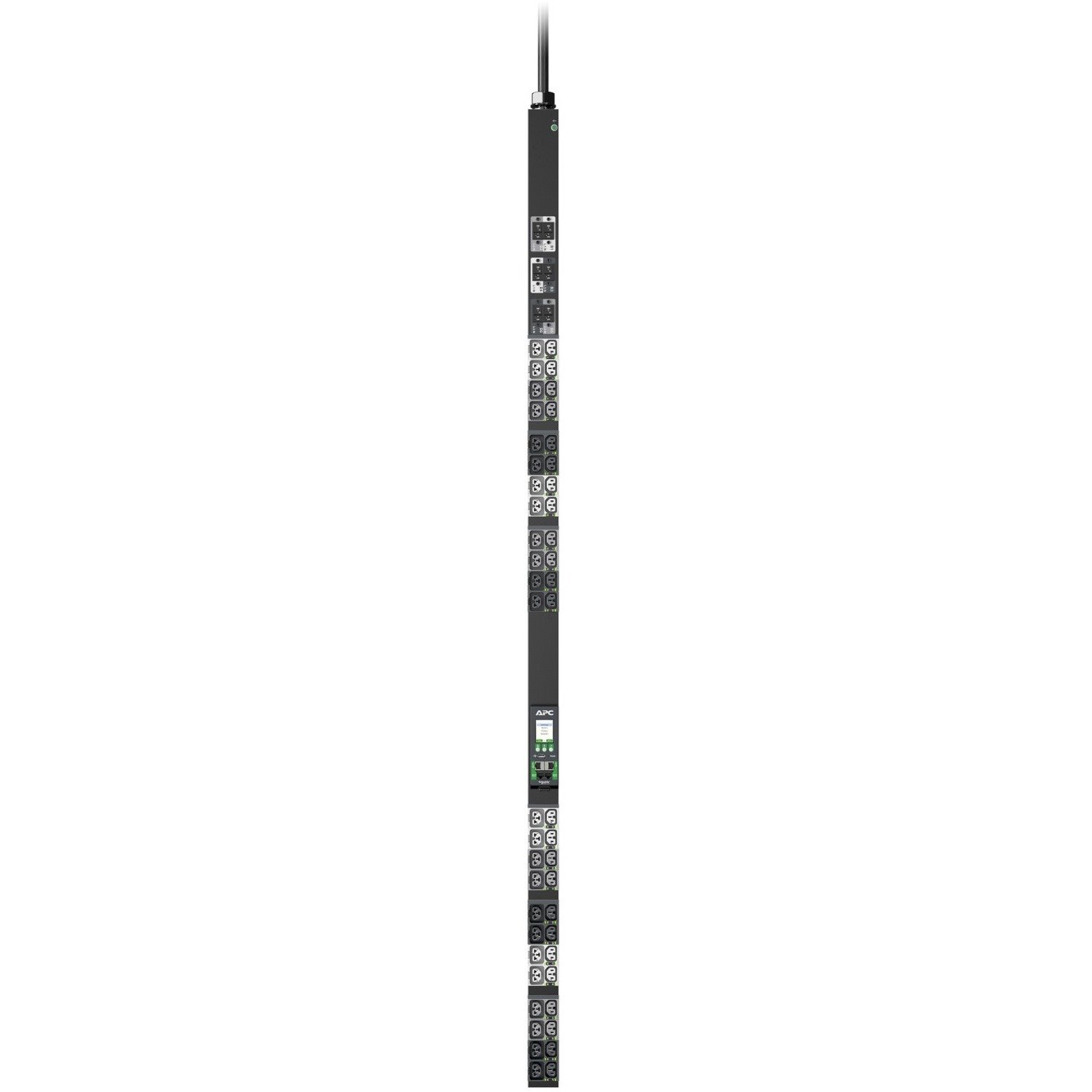 APC NetShelter Rack PDU Advanced, Switched Metered Outlet, 3Phase, 22.1kW 400V 32A or 17.3kW 415V 30A, 48 Outlets, IEC309
