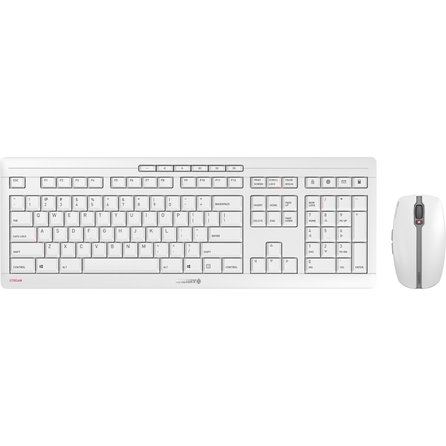 CHERRY STREAM DESKTOP RECHARGE Keyboard & Mouse Wireless Combo