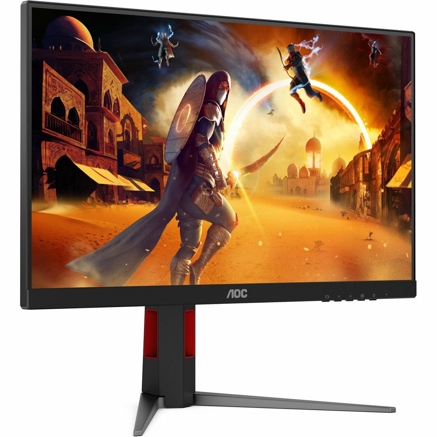 AOC 24G4HA 24" Class Full HD LED Monitor - 16:9 - Black