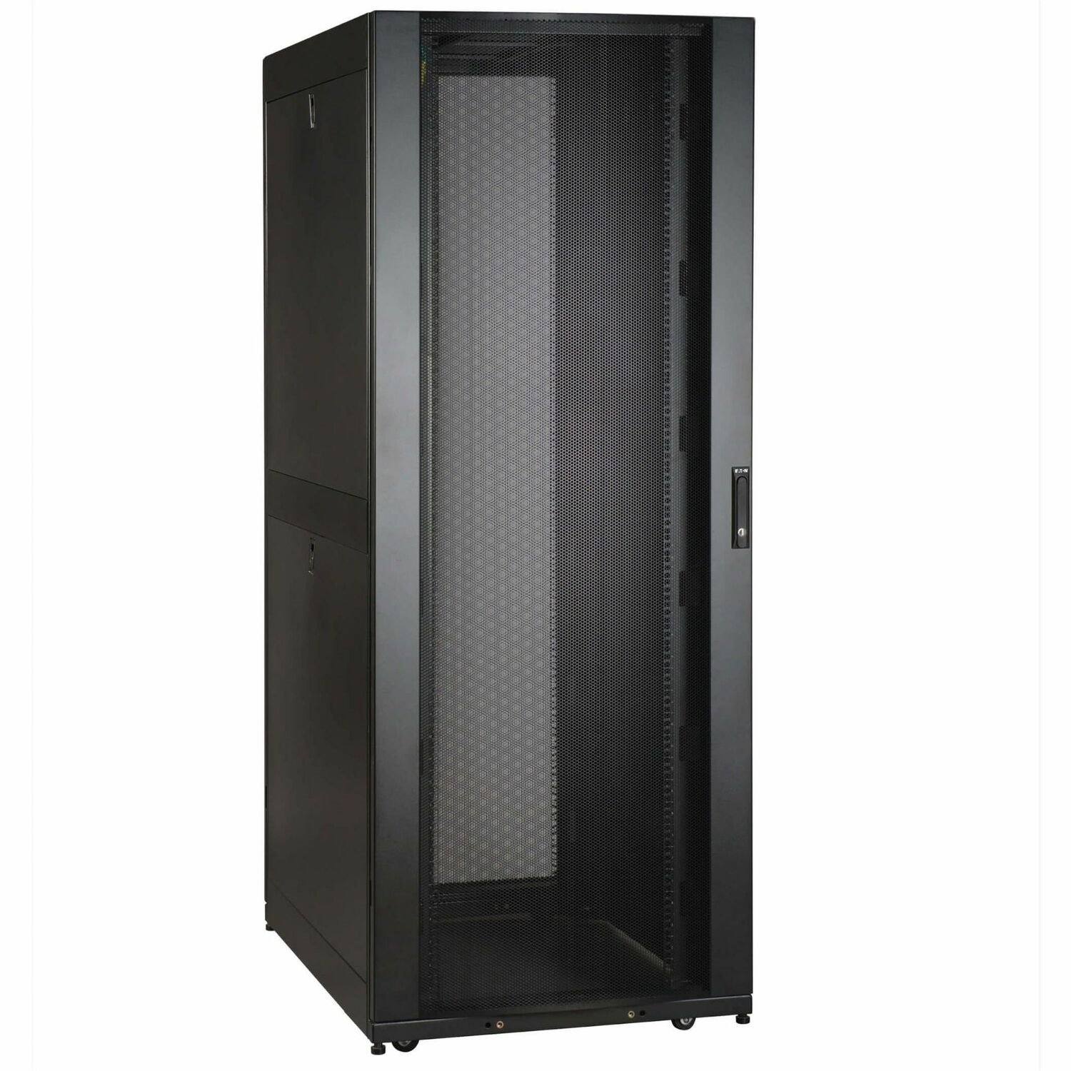 Eaton Tripp Lite Series SmartRack 42U Standard-Depth Extra-Wide Rack Enclosure Cabinet with Doors and Side Panels