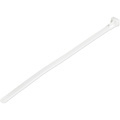 StarTech.com 100 Pack 8" Reusable Cable Ties - White Large Releasable Nylon/Plastic Zip Ties Resealable Adjustable Network Cable Wraps UL
