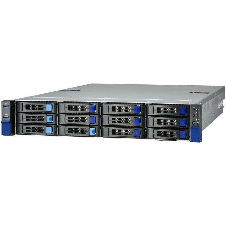 Mitac Transport SX TS70B8056 Barebone System - 2U Rack-mountable - Socket SP5 LGA-6096 - 1 x Processor Support