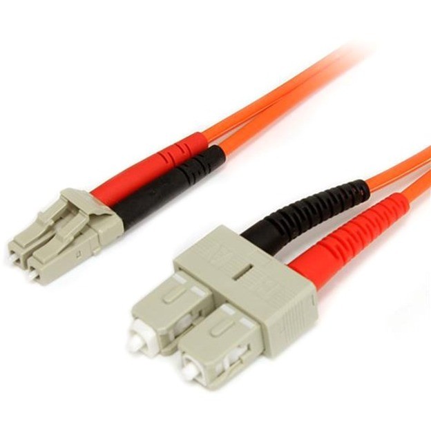 STARTECH.COM 2M FIBER OPTIC CABLE - MULTIMODE DUPLEX 62.5/125 LSZH FIBER JUMPER CORD - LC/