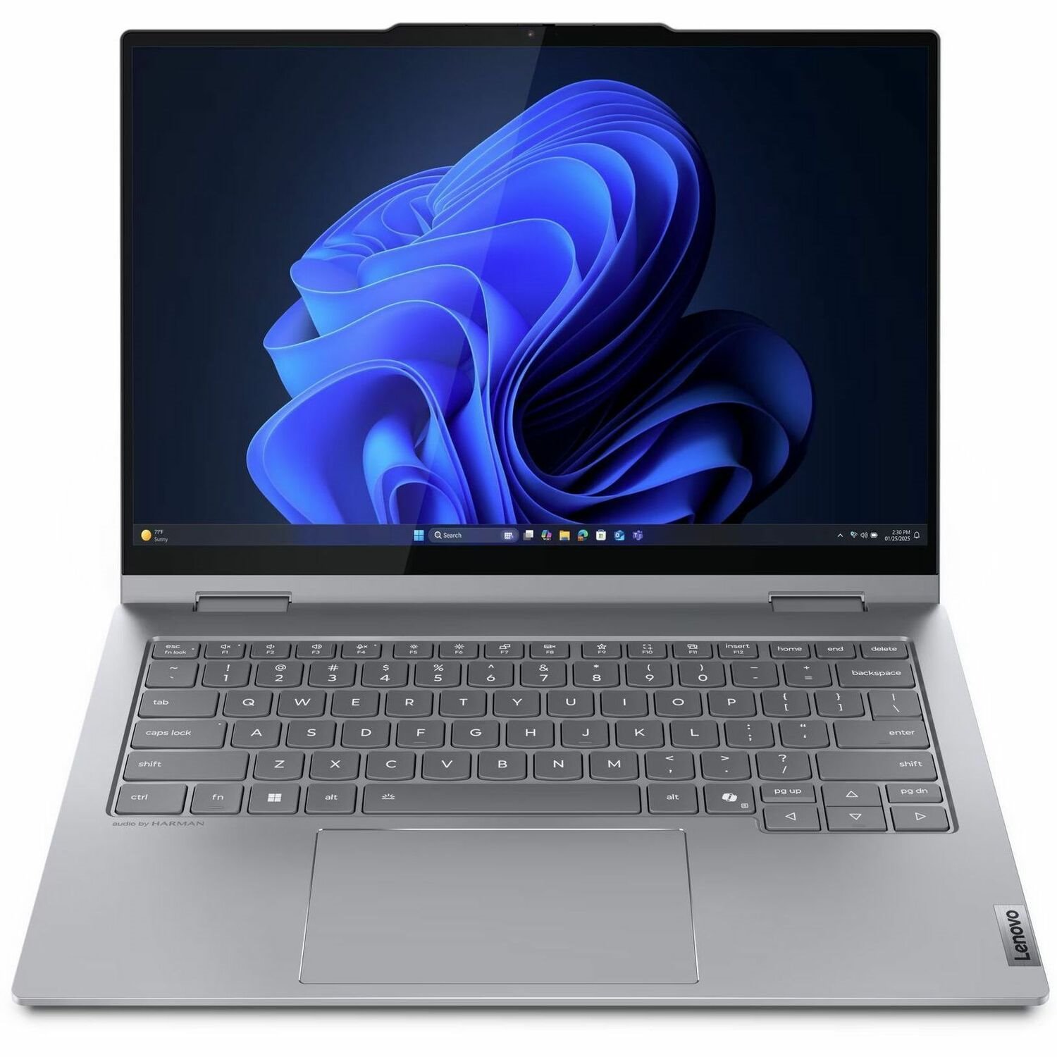 Lenovo ThinkBook 14 G5 IAU 21SQ0002US 14" Touchscreen Convertible 2 in 1 Notebook - WUXGA - Intel Core Ultra 7 255U - 16 GB - 512 GB SSD - English (US) Keyboard - Luna Gray