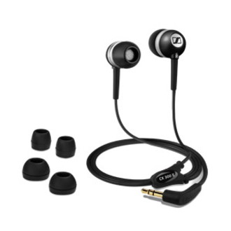 Sennheiser CX 300-II Wired Earbud Binaural Stereo Earphone - Black