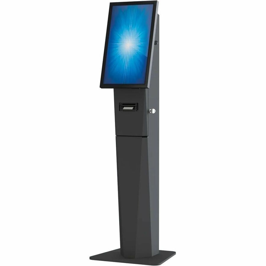 CTA Digital Pro Self-Service Kiosk Floor Stand with Printer Bay and Device Storage