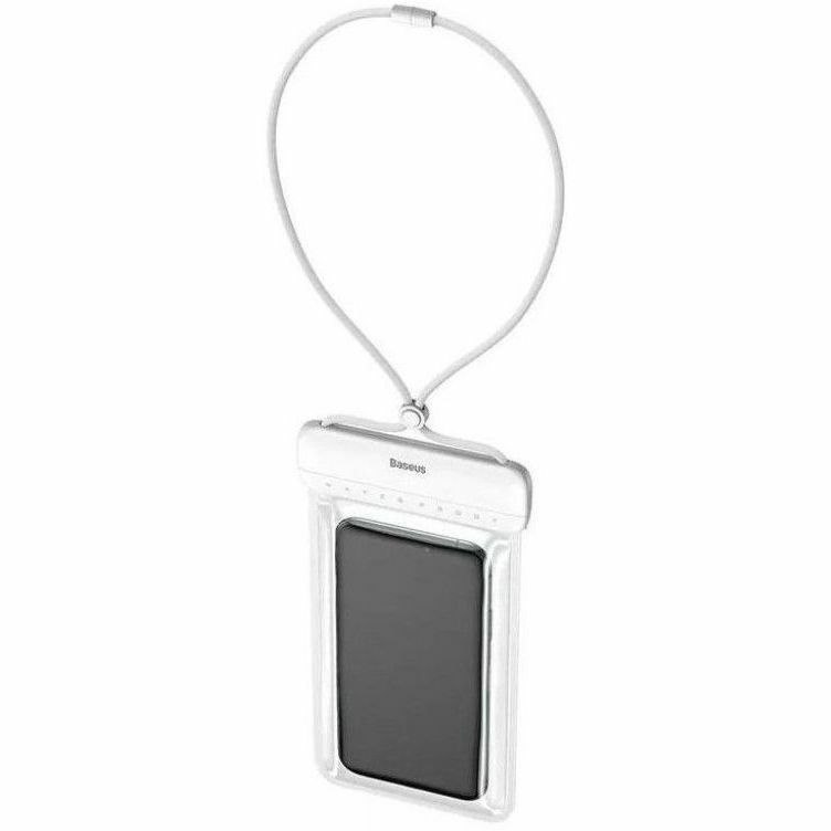 Baseus AquaGlide Carrying Case (Pouch) for 18.3 cm (7.2") Cell Phone - White