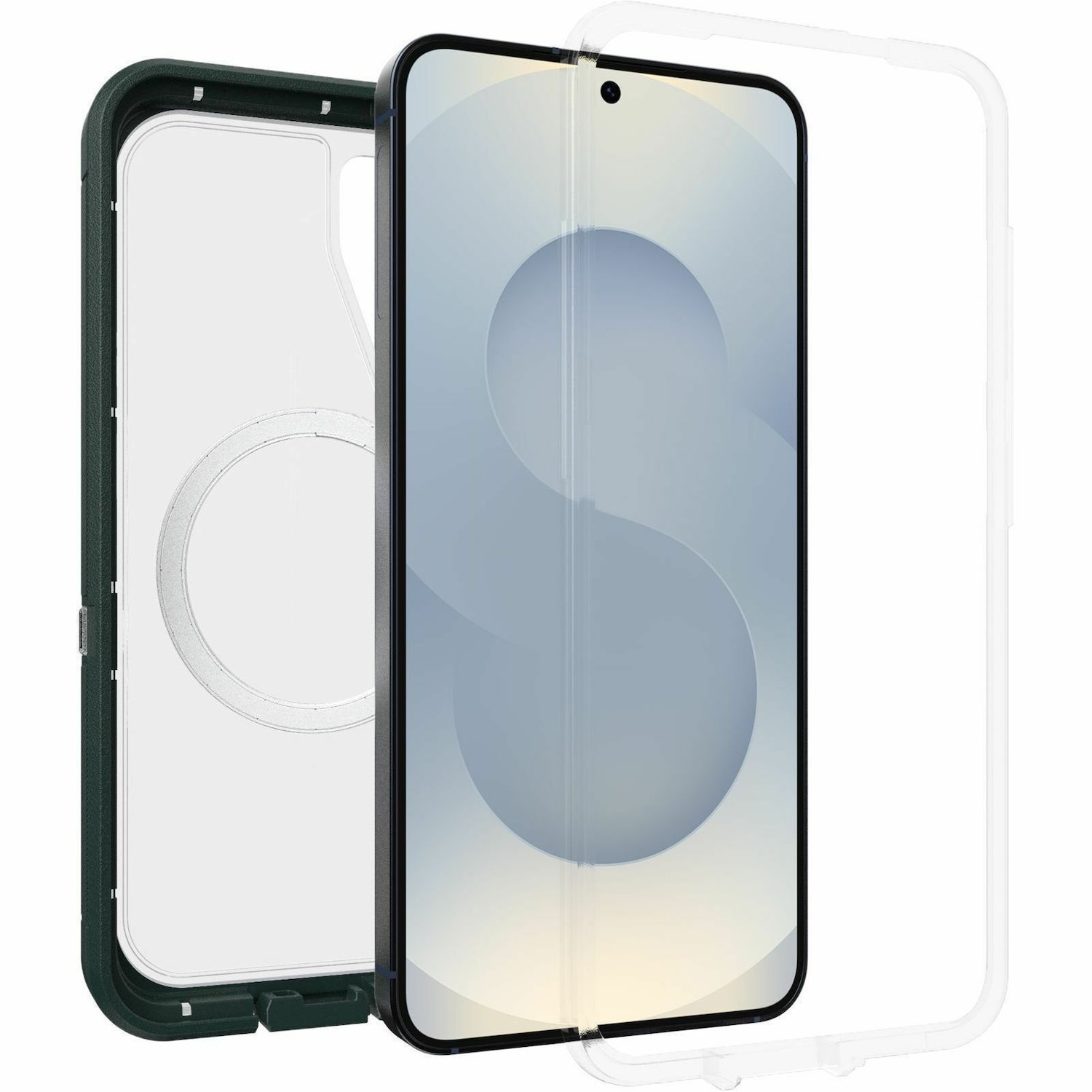 OtterBox Defender Series Pro XT Rugged Carrying Case (Holster) Samsung Galaxy S25 Smartphone - Sagebrush (Green)